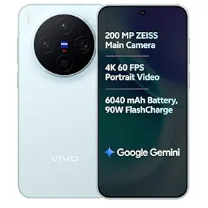 vivo X300 5G (Mist Blue, 12GB RAM, 256GB Storage) with No Cost EMI/Additional Exchange Offers